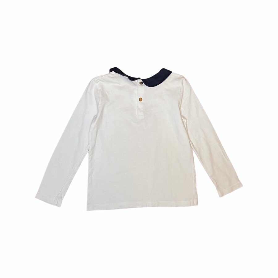 "Jacadi Paris" balts tops face collar 104