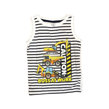 "DopoDopo" balta vests Boss at work 104