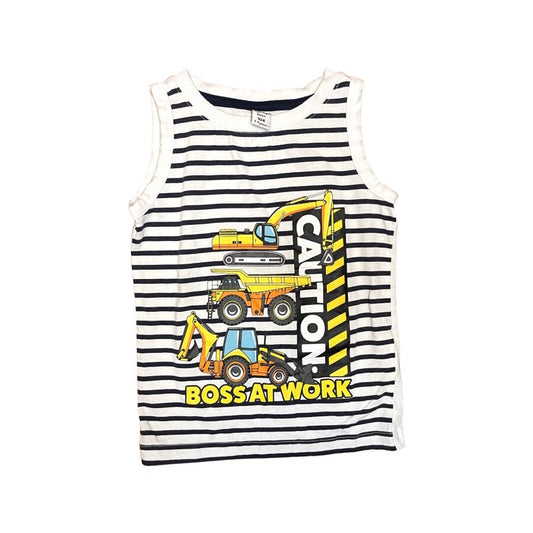 "DopoDopo" balta vests Boss at work 104